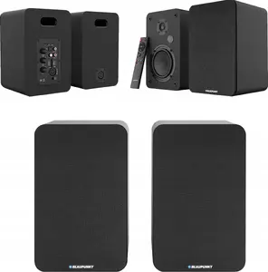 Bookshelf speakers Teac BS-50BK — Bluetooth, 2x75W, RCA, USB, Optical, Bass-reflex, Remote