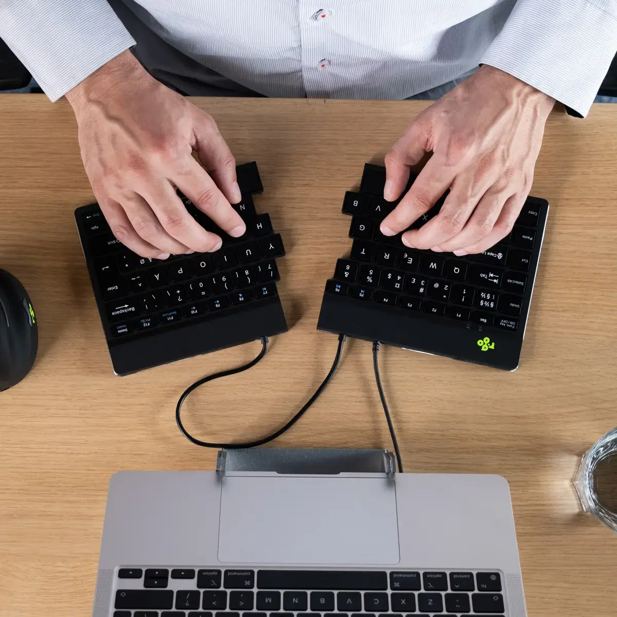 R‑GO Tools R-Go Split Break v2 ergonomiska tastatūra Photo 6
