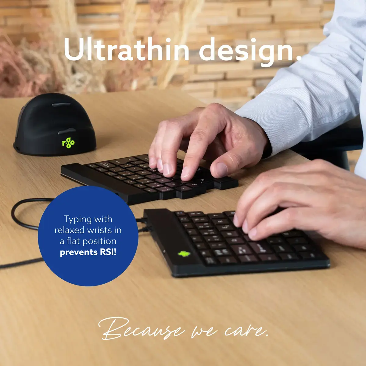 R‑GO Tools R-Go Split Break v2 ergonomiska tastatūra Photo 11