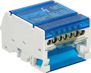 Sadales bloks ORNO OR-LZ-8202/7 — 4 rindas, 7 vadu savienojumi