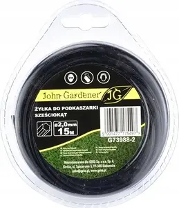 Trimmer Line GEKO G73988-2 hexagonal 2.0 mm × 15 m for brushcutters