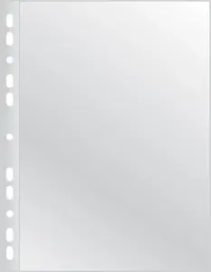 Document sleeves Q-Connect KF11187 A4 90 µm – expanded/accordion top-loading protective pockets