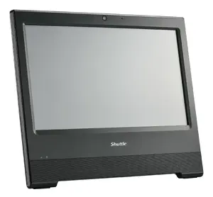 All-in-One Barebone SHUTTLE X50V9U3 — 15.6" resistive single-touch, Intel i3-1315U, DDR5 up to 64 GB, Wi‑Fi, IP54, fanless, 90W