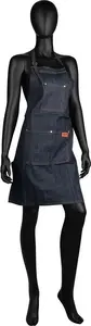 Barber apron Activeshop FARTUCH BARBERSKI BB-05 — professional salon apron, unisex, lightweight