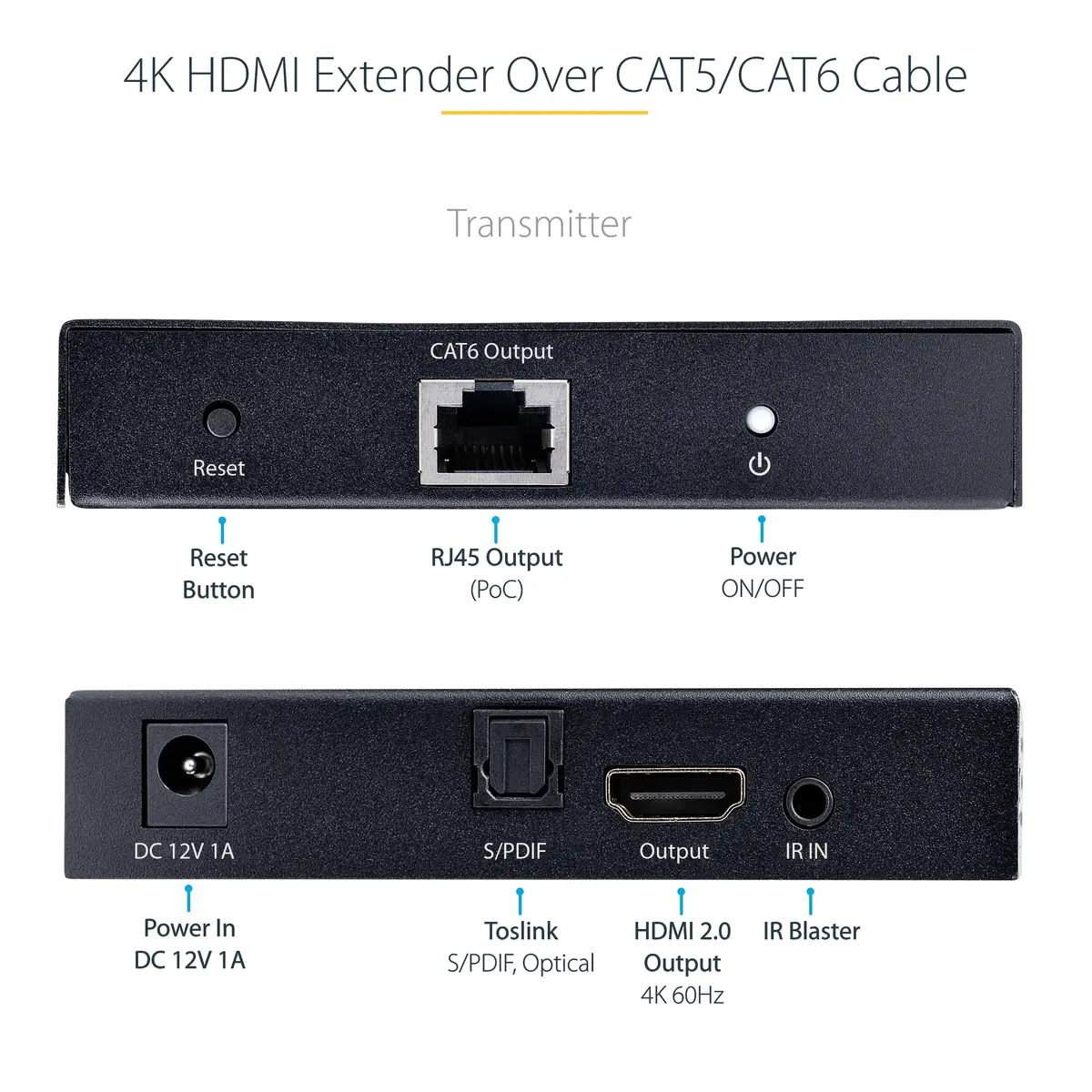 AV-передатчик и приёмник StarTech.com 4K70IC-EXTEND-HDMI Photo 11