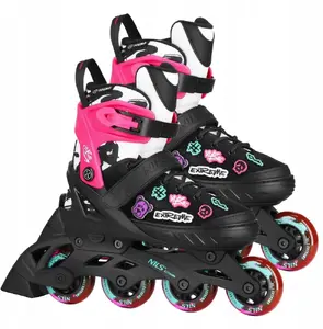 Inline Skates Nils Extreme NA2053A Vibe pink size M (37–40) recreational adjustable