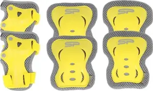 Protective Pad Set SPOKEY size L — yellow (model 940932)