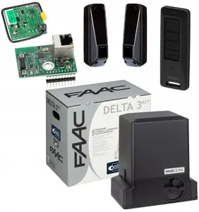 Sliding gate operator FAAC Delta 3 SMART 741 (Wi‑Fi, LAN, BLE) for gates up to 900 kg