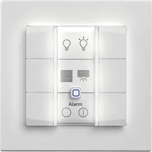 Wall switch panel eQ-3 Homematic IP Wandtaster 6‑button plastic white