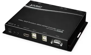 Video Wall Controller PLANET IHD-420PR — 4K@60 HDMI input, USB connectivity, black