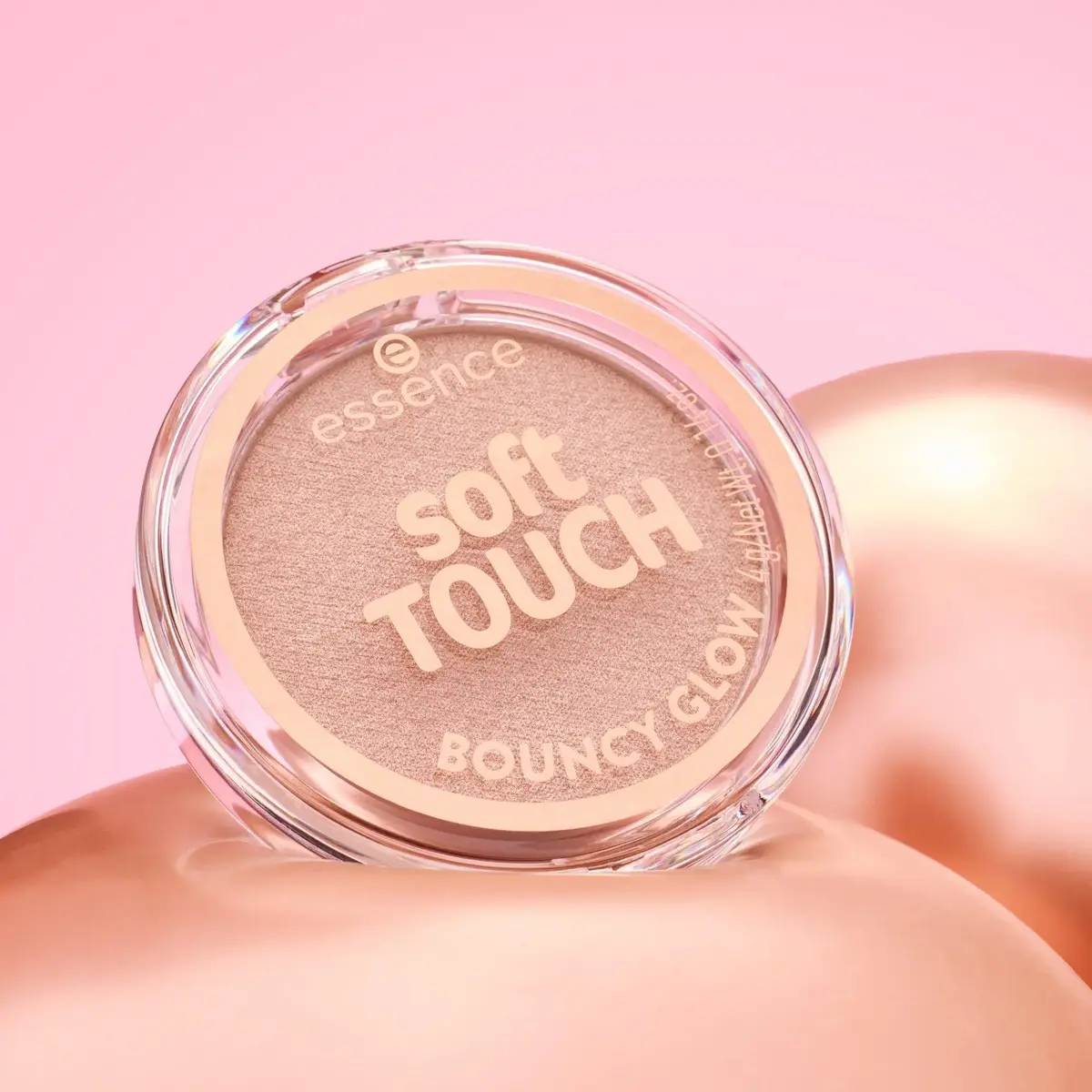 Essence Soft Touch Bouncy Glow 4 g pūdera palete Photo 3