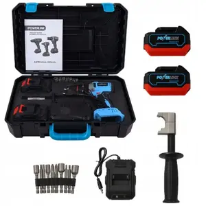 Cordless Impact Drill-Driver WORX PWL-06 13 mm 20V, 2×4 Ah