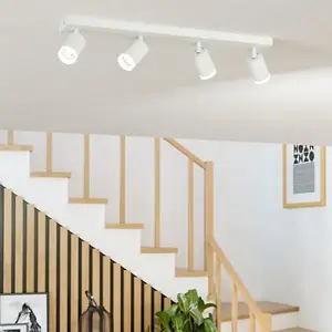 EGLO MELITELLO-Z Matter Spotskinne 4x550 – EGLO track lighting rail with 4 adjustable 550mm fixtures