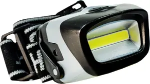 Lukturis uz pieres Uniq 3W COB balts, 130 lm, darbina 3xAAA