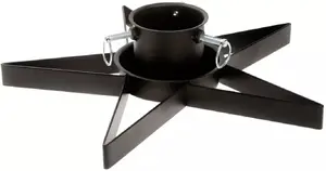 Ziemassvētku koka statīvs Dastal Det Gamle Apotek, augstums 10 cm, platums 45 cm, dziļums 47 cm, melns