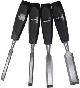 Chisel Set Work-it WORK It® 4-piece — Work-it branded wood chisels, set of 4