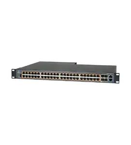 Managed Rackmount Switch Cambium Networks EX2052R-P — 48× Gigabit PoE (10/100/1000), IEEE 802.3af/at, 1U, Black