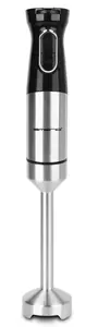 Погружной блендер Emerio HB-132381 — 1000 Вт, чёрный с нержавеющей сталью, шнур 1,2 м, кнопочное управление