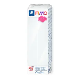Пластика для моделирования Staedtler FIMO 8021 белая 454 г (1 шт.)