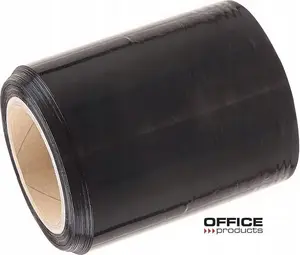 Ietinamo plēve office products MINI RAP 0,3 kg bruto, platums 100 mm, biezums 23 µm, melna