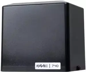 FAAC upper housing for FAAC 740C operator (black) – replacement cover