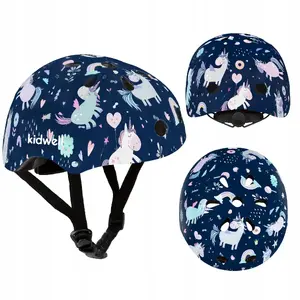 Safety helmet Kidwell Orix Plus Unicorn M (children's protective helmet, size M, model with unicorn design)