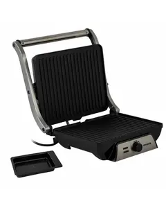 Контактный гриль ORAVA GRILLCHEF4 — макс. 200°C, регулируемый термостат, 332×338×136 мм, 2.7 кг