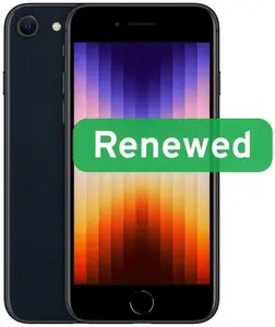Smartphone Apple iPhone SE (2022) — 4.7" Retina IPS, 5G, 128GB, Midnight, Grade B