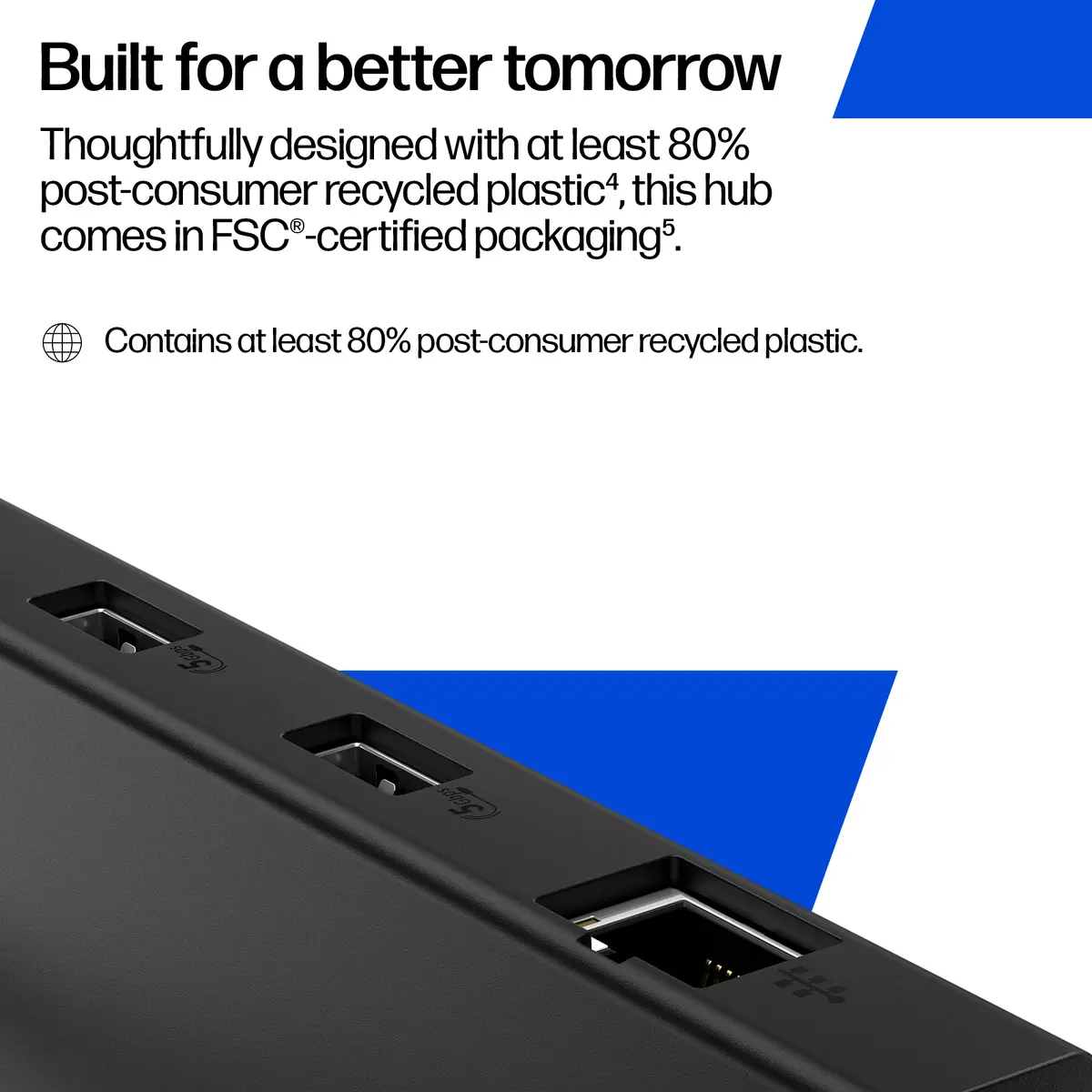 HP Pārnēsājams USB-C centrmezgls Photo 4