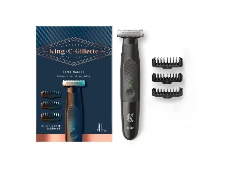 Gillette Style Master 4D Blade Black trimmeris Photo 7