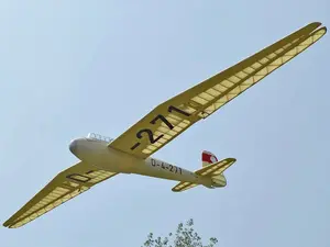 RC Glider Kit GRAUPNER Kranich model glider kit 1498 mm wingspan