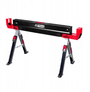 Adjustable Sawhorse Stand AWTools AW33527 — length 98–115.5 cm, height 62–82 cm