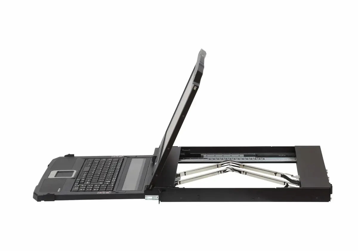 ATEN 18.5" Dual Rail rack console Photo 3