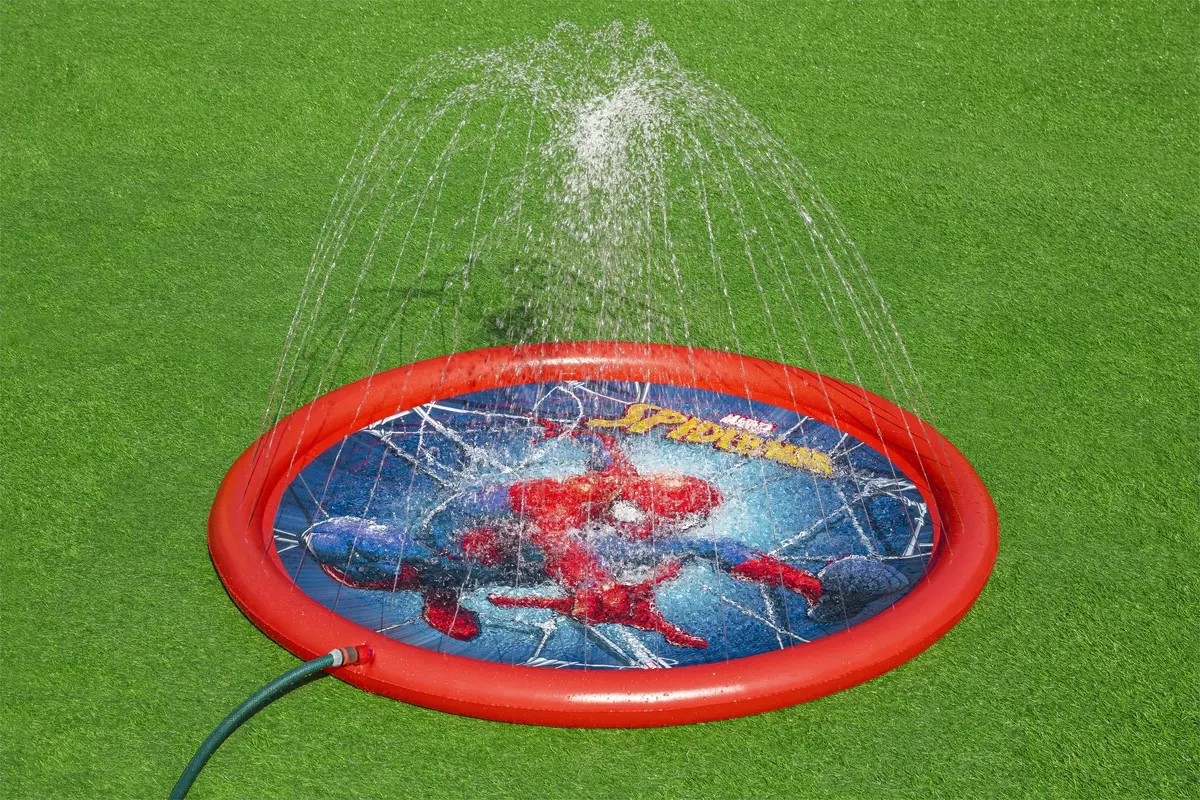 Bestway Spider-Man Splash Pad piepūšamais spēļu paklājs Photo 3