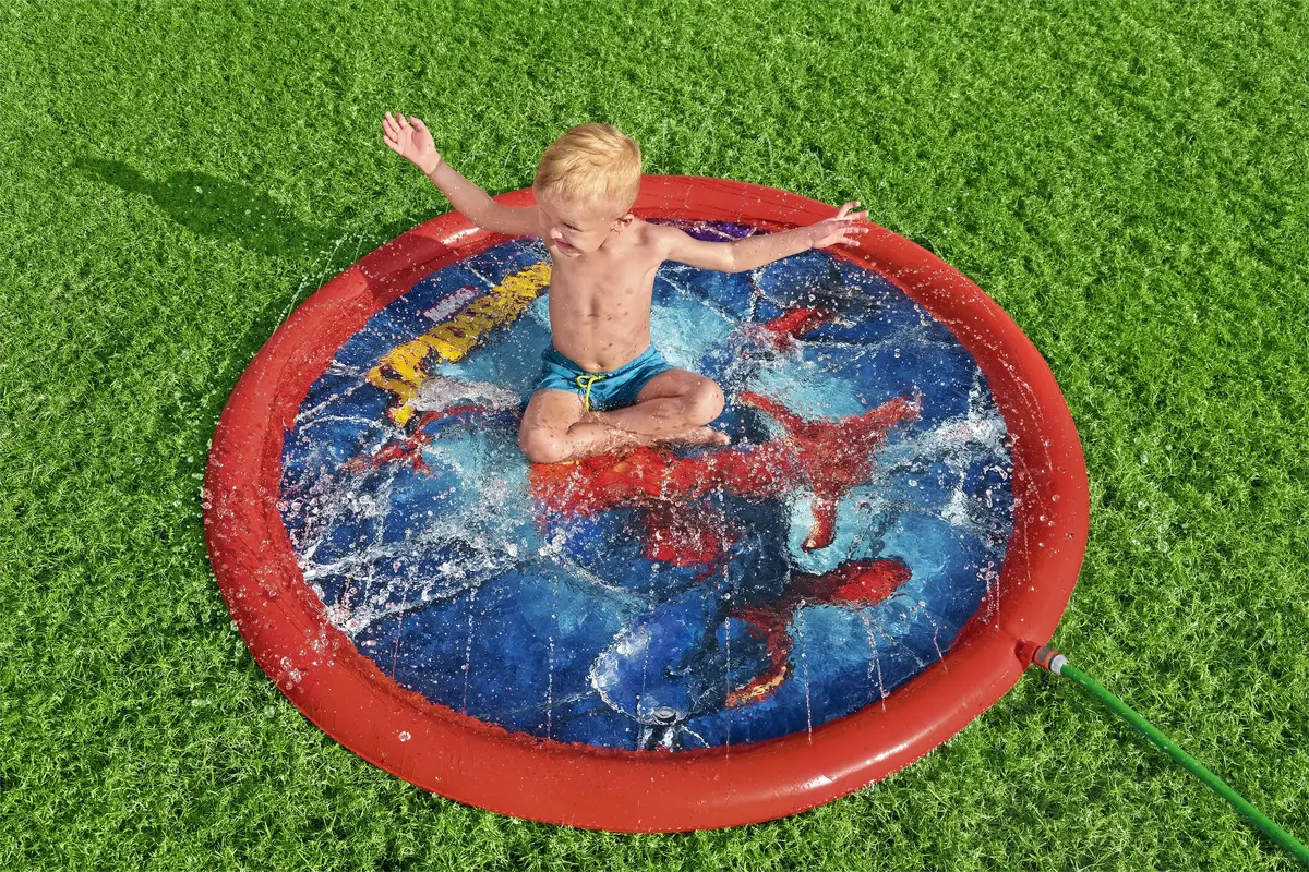 Bestway Spider-Man Splash Pad piepūšamais spēļu paklājs Photo 5