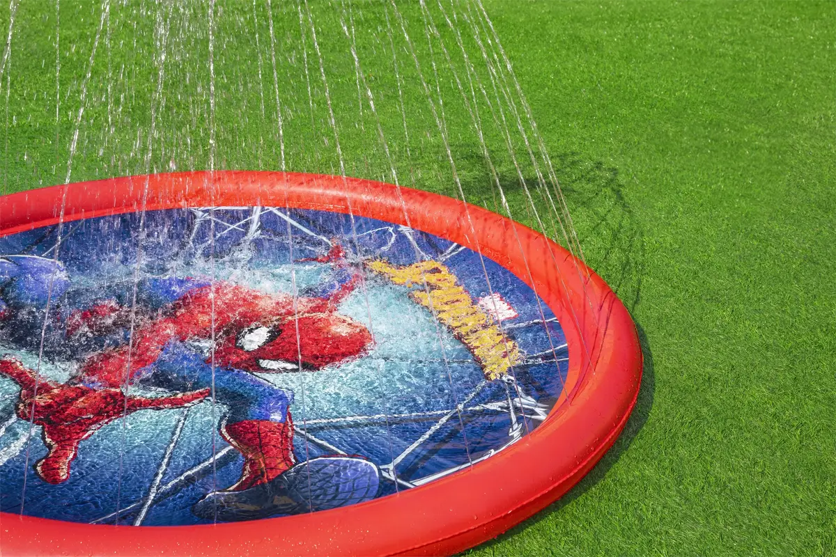 Bestway Spider-Man Splash Pad piepūšamais spēļu paklājs Photo 13