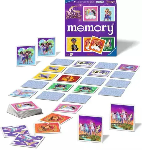 Ravensburger Unicorn Academy Memory — карточная игра Photo 3
