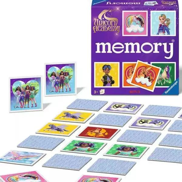 Ravensburger Unicorn Academy Memory — карточная игра Photo 4