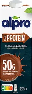 Sojas dzēriens Alpro Protein Drink 1 L Kakao — 5 g olbaltumvielu uz 100 ml