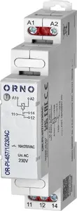 Установочный реле ORNO OR-PI-457/1/230AC 1‑полюсное 230 VAC 16 A
