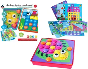 Button Training Toy ASKATO model 299937 — fine motor skill practice for small hands
