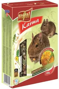 Barība koszatniczkai Vitapol 1 kg — vitapol pilnvērtīga diēta koszatniczkai