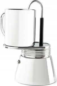 Stovetop Espresso Maker gsi outdoors MINI-ESPRESSO SET 4 CUP — portable 4-cup moka pot set