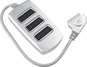 SCART cable LechPol 1.95 m silver ZLA0423 for audio-video connection