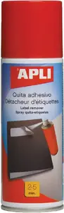 Label Remover Liquid Apli 200 ml — solvent-based cleaner for adhesive residue