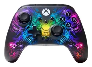 Gamepad PowerA FUSION Pro Wireless Controller for Xbox Series X|S — RF/USB, USB-C, Built-in 550 mAh Battery, Black, 3 m Cable