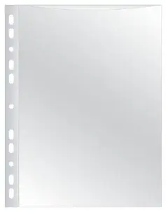 Card pocket Q-Connect KF00311 transparent A4, pack of 100