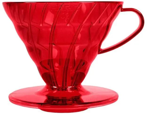 Pilēšanas kafijas dripperis HARIO V60-02 plastmasa
