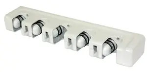 Ramp automatic wall hanger for 9 tools R7550 — multi-tool organizer for brooms and mops