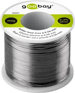Solder Lead-Free GOOBAY ø 0.56 mm 250 g spool — 40851
